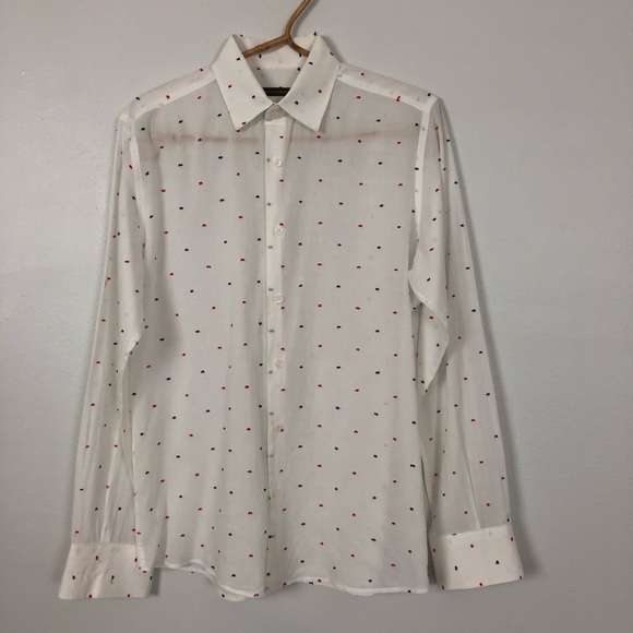 Adolfo Dominguez Other - Adolfo Dominguez Long Sleeve Button Down Shirt 8.5